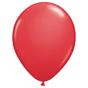Qualatex 11 inch QUALATEX RED Latex Balloons 43790-Q