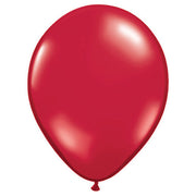 Qualatex 11 inch QUALATEX RUBY RED Latex Balloons 43792-Q