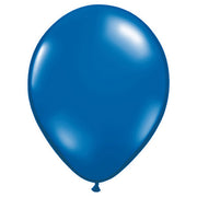 Qualatex 11 inch QUALATEX SAPPHIRE BLUE Latex Balloons 43793-Q