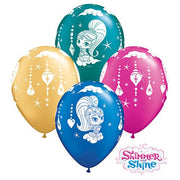 Qualatex 11 inch SHIMMER AND SHINE SPARKLES Latex Balloons 46758-Q