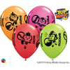 Qualatex 11 inch TOP WING CHARACTERS Latex Balloons 99182-Q