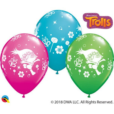 Trolls Poppy 2nd Birthday Party Supplies 16 Guest Kit and Balloon Bouq –  Big Balloon Store
