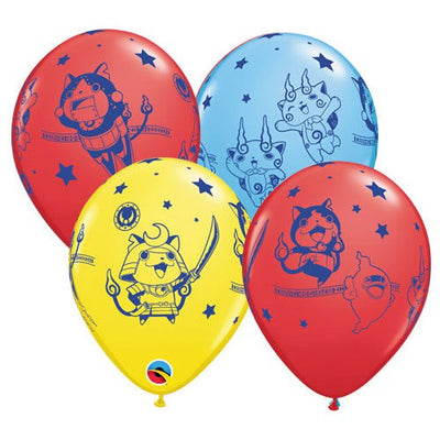 Qualatex 11 inch YO-KAI WATCH COINS Latex Balloons 45293-Q
