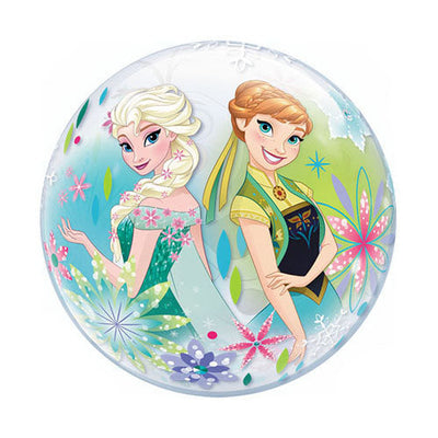 Qualatex 12 inch BUBBLE - FROZEN FEVER (AIR-FILL ONLY) Pack of 10 Bubble Balloon 22879-Q