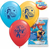 Qualatex 12 inch DC SUPER HERO GIRLS (6 PK) Latex Balloons 44907-PP