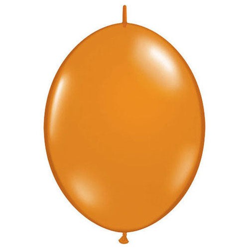 Qualatex 12 inch QUICKLINK - MANDARIN ORANGE Latex Balloons 65331-Q