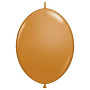 Qualatex 12 inch QUICKLINK - MOCHA BROWN Latex Balloons 99869-Q