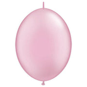 Qualatex 12 inch QUICKLINK - PEARL PINK Latex Balloons 65334-Q