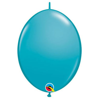Qualatex 12 inch QUICKLINK - TROPICAL TEAL Latex Balloons 65228-Q