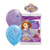 Qualatex 12 inch SOFIA THE FIRST (6 PK) Latex Balloons 41979-PP