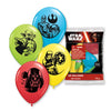 Qualatex 12 inch STAR WARS (6 PK) Latex Balloons 10574-PP