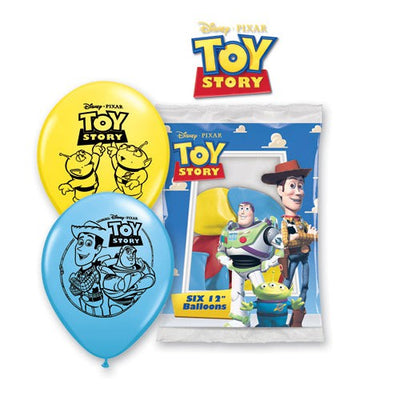 Qualatex 12 inch TOY STORY (6 PK) Latex Balloons 24292-PP
