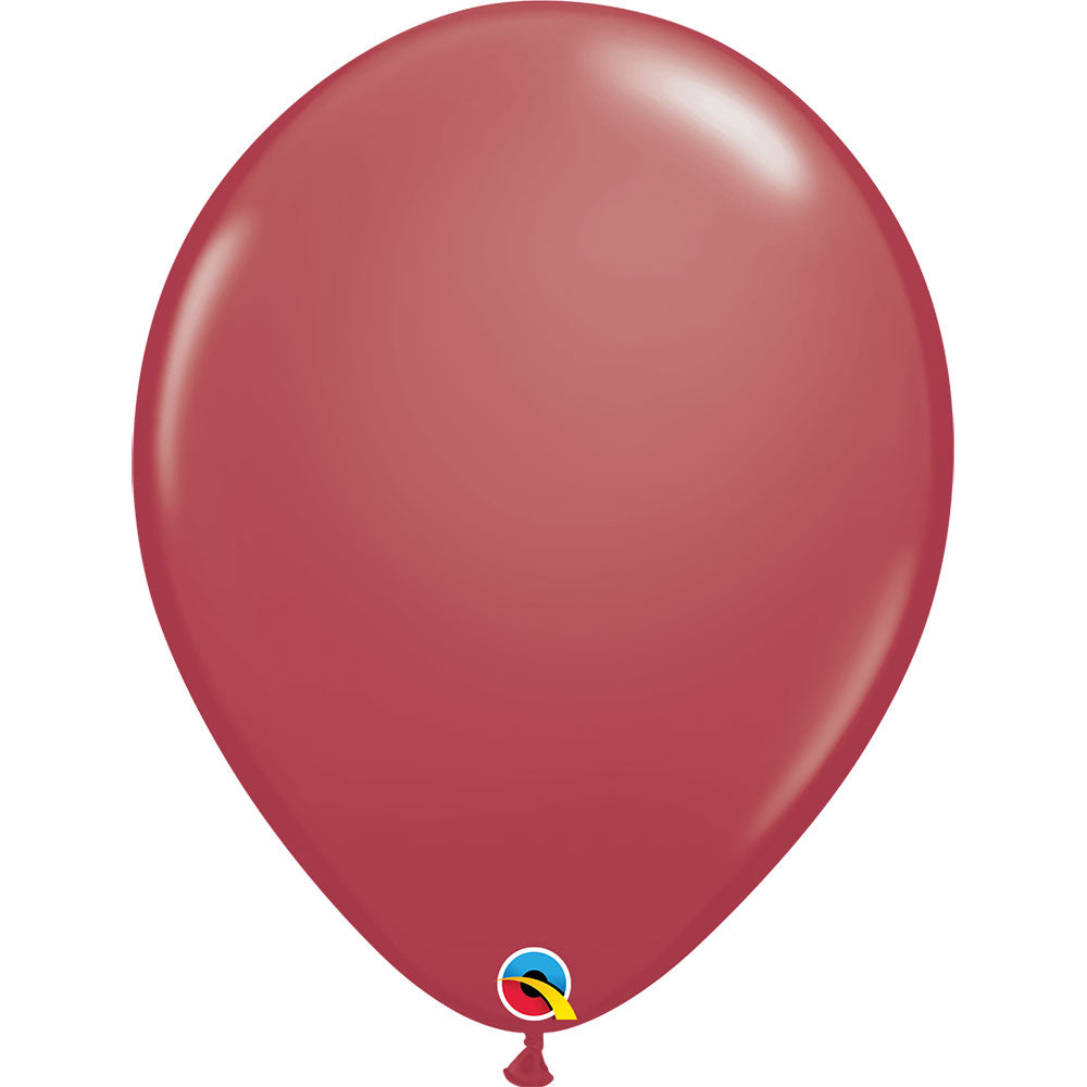 Qualatex 16 inch QUALATEX CRANBERRY Latex Balloons 30335-Q