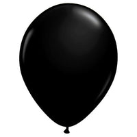 Qualatex 16 inch QUALATEX ONYX BLACK Latex Balloons 43858-Q