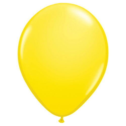 Qualatex 16 inch QUALATEX YELLOW Latex Balloons 43906-Q