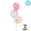 Qualatex 18 inch BABY GIRL FEET Foil Balloon 25746-Q-P