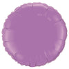 Qualatex 18 inch CIRCLE - SPRING LILAC Foil Balloon 12911-Q