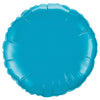 Qualatex 18 inch CIRCLE - TURQUOISE Foil Balloon 30749-Q