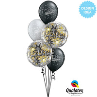 Qualatex 18 inch CONGRATULATIONS ELEGANT Foil Balloon