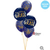 Qualatex 18 inch CONGRATULATIONS GRAD TASSEL Foil Balloon 21558-Q-U