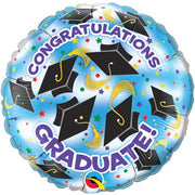Qualatex 18 inch CONGRATULATIONS GRADUATE! Foil Balloon 61607-Q-U