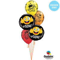Qualatex 18 inch # DONE! Foil Balloon