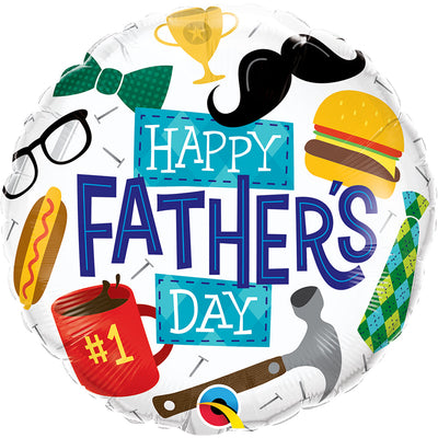Qualatex 18 inch EVERYTHING FATHER'S DAY Foil Balloon 98432-Q-U