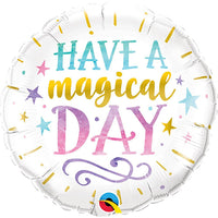 Qualatex 18 inch HAVE A MAGICAL DAY Foil Balloon