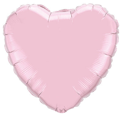 Qualatex 18 inch HEART - PEARL PINK Foil Balloon 99349-Q