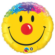 Qualatex 18 inch SMILE FACE Foil Balloon