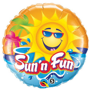 Qualatex 18 inch SUN N FUN Foil Balloon 35169-Q-P