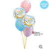 Qualatex 18 inch Twinkle Twinkle Little Star Foil Balloon 23896-Q-U