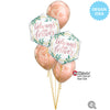 Qualatex 20 inch Always & Forever Greenery Foil Balloon 18853-Q-U