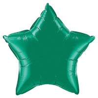 Qualatex 20 inch STAR - EMERALD GREEN Foil Balloon 12625-Q