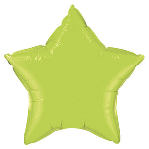 Qualatex 20 inch STAR - LIME GREEN Foil Balloon 76231-Q
