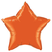 Qualatex 20 inch STAR - ORANGE Foil Balloon 86966-Q