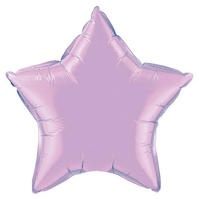 Qualatex 20 inch STAR - PEARL LAVENDER Foil Balloon 54807-Q