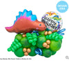 Qualatex 21 inch CUTE & COLORFUL STEGOSAURUS Foil Balloon 27276-Q-P