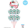 Qualatex 22 inch BUBBLE - EVERYTHING CHRISTMAS Bubble Balloon 23278-Q