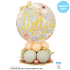 Qualatex 22 inch BUBBLE - MOTHER'S DAY WATERCOLOR FLORAL Bubble Balloon 24899-Q