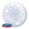 Qualatex 24 inch DECO BUBBLE - STYLISH STARS Bubble Balloon 42671-Q