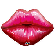 Qualatex 30 inch BIG RED KISSEY LIPS Foil Balloon 16451-Q-P