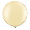Qualatex 30 inch QUALATEX PEARL IVORY Latex Balloons 38508-Q