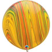 Qualatex 30 inch TRADITIONAL SUPERAGATES Latex Balloons 55377-Q