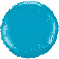Qualatex 36 inch CIRCLE TURQUIOSE Foil Balloon 30751-Q-U