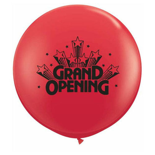 Qualatex 36 inch GRAND OPENING STARS Latex Balloons 31327-Q