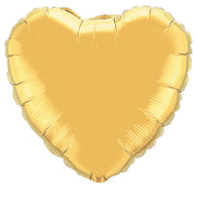Qualatex 36 inch HEART - METALLIC GOLD Foil Balloon 78451-Q