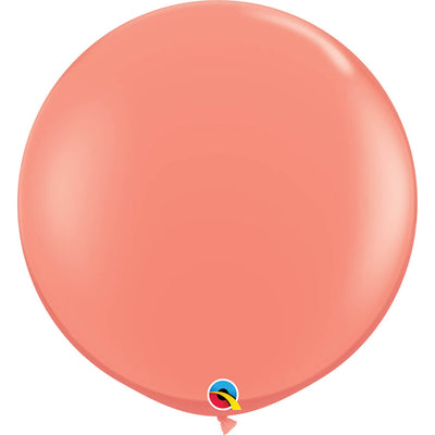 Qualatex 36 inch QUALATEX CORAL Latex Balloons 15883-Q