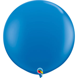 Qualatex 36 inch QUALATEX DARK BLUE Latex Balloons 41996-Q