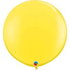 Qualatex 36 inch QUALATEX YELLOW Latex Balloons 42690-Q